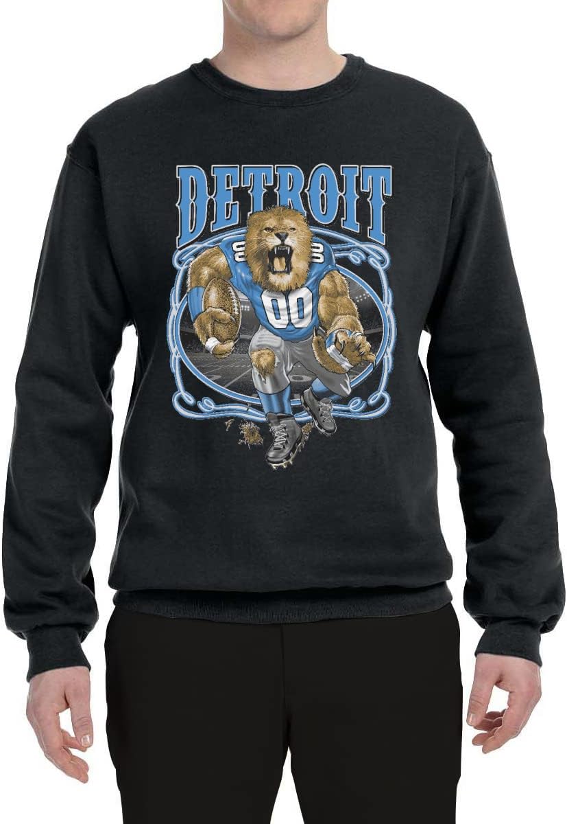 Wild Bobby Hometown City Detroit Fan | DET Fantasy Football Fan Pride Sports Crewneck Sweatshirt