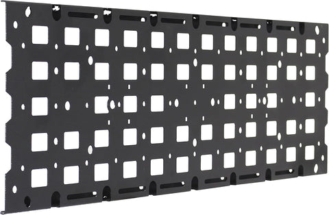 Go Rhino Gear Plate | Mild Steel, Textured Black | 5950020T | Fits Go Rhino SRM Series Roof Racks, CEROS Roof Racks, XRS Overlanding Xtreme Racks, & More