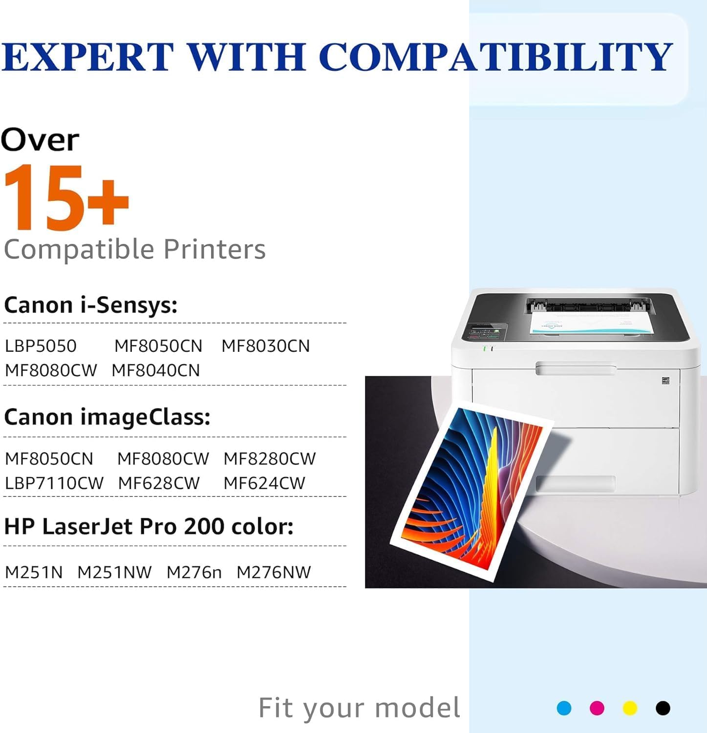 HaloFox Compatible Toner Replacement for Canon 131 131H Toner|5 Pack