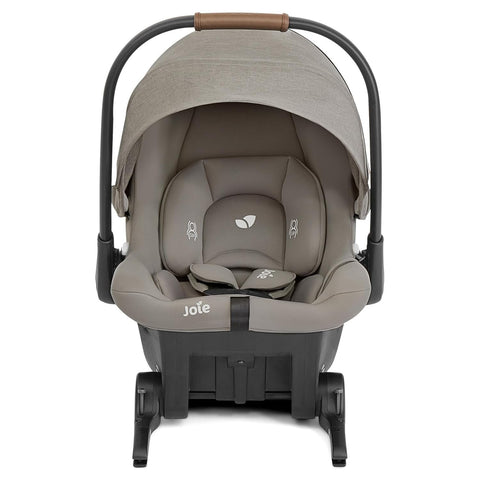 Joie Mint Latch Baseless Infant Car Seat – Lightweight, Built-in Rigid Lower Anchor Attachments and Side-Impact Protection – No Base Installation Required, Travel-Friendly Design (Dove)
