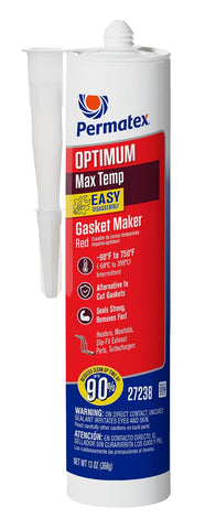 Permatex Optimum Red High Temperature Gasket Maker 13 oz