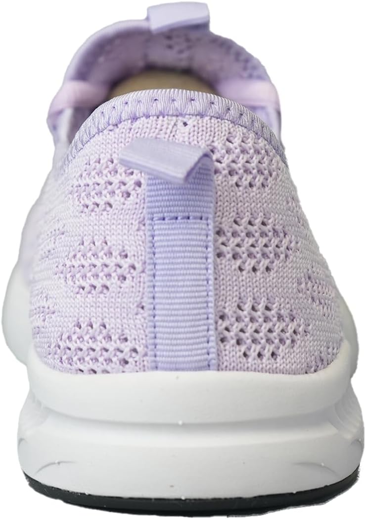 ELITE Women's Kona Slip-On Bowling Shoes - Lightweight Athletic, Breathable Knit, Universal Soles