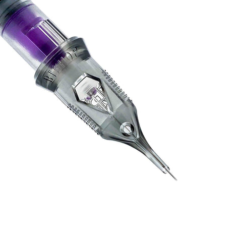 Bishop Tattoo Da Vinci V2 Cartridges - Regular - 12 Gage With 09 Pins - Round Liner Long - 20 Cartridges
