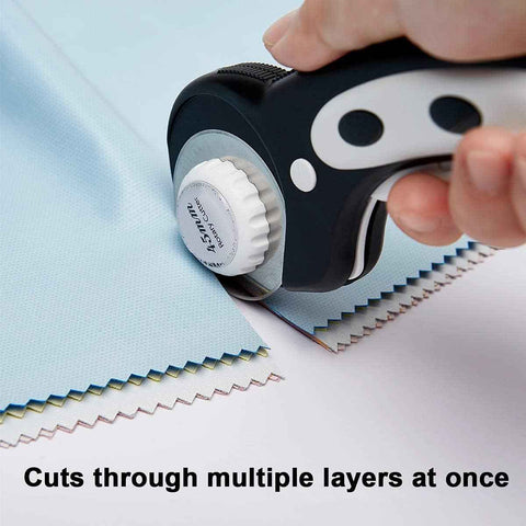 HEADLEY TOOLS 45mm Rotary Cutter Blades 10 Pack Fits Olfa, Fiskars, Replacement Rotary Blade for Arts Crafts Quilting Scrapbooking Sewing, Sharp and Durable