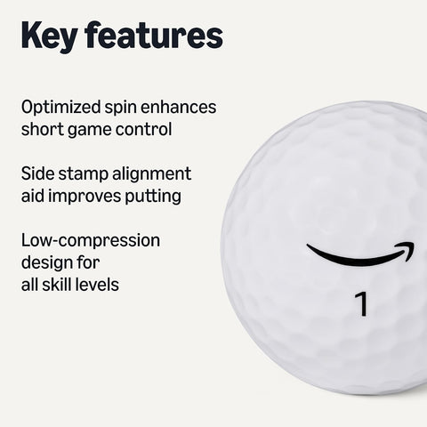 Amazon Basics Core Soft Golf Balls