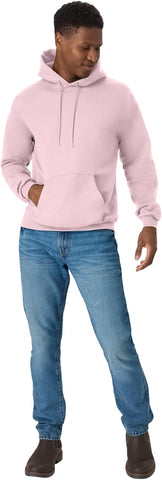 Hanes Men's Hoodie - EcoSmart Fleece Hooded Sweatshirt for Men & Women - Midweight Fleece - Big & Tall Available