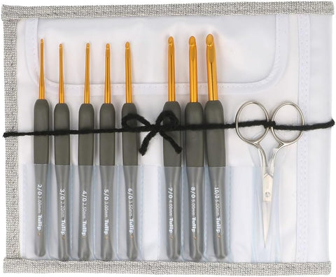 Tulip TES-001 ETIMO Pattern Key Needle Set, Royal Silver