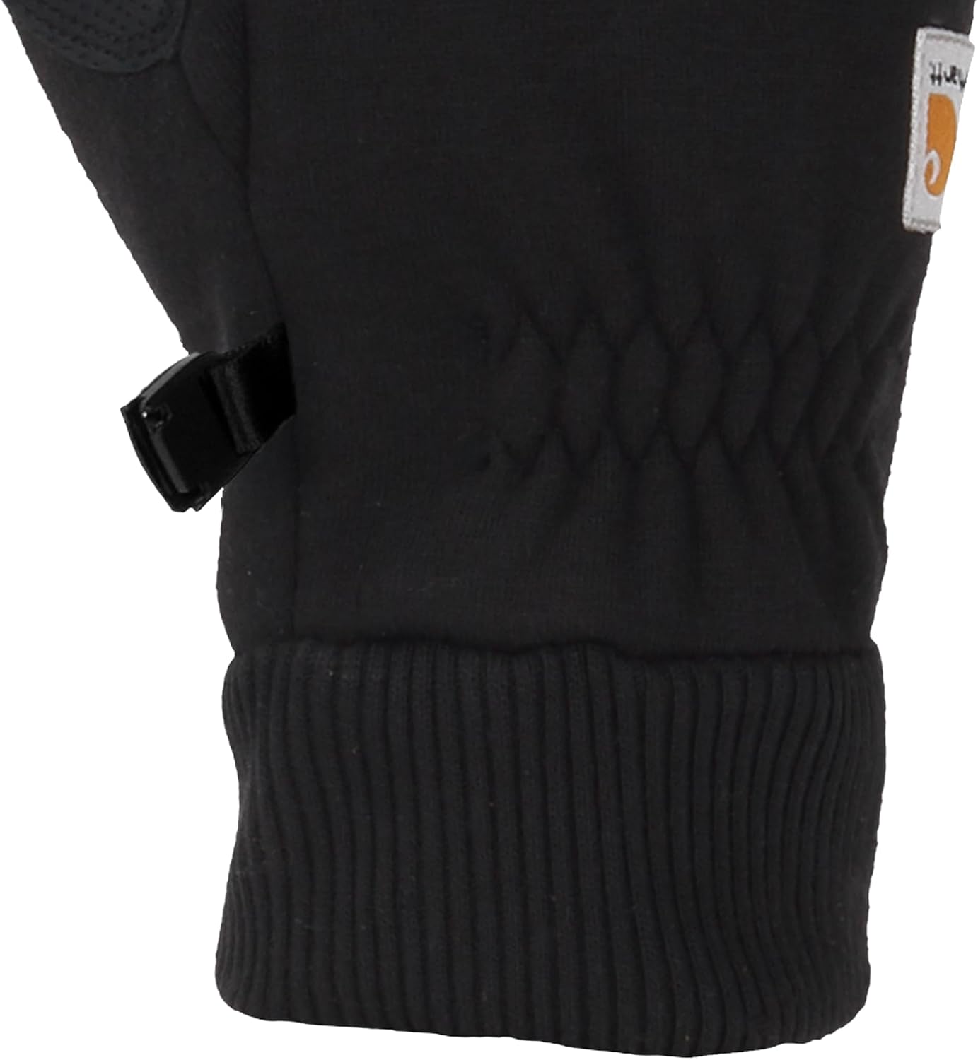 Carhartt Men's Wind Fighter Thermal-Lined Fleece Touch-Sensitive Knit Cuff Glove