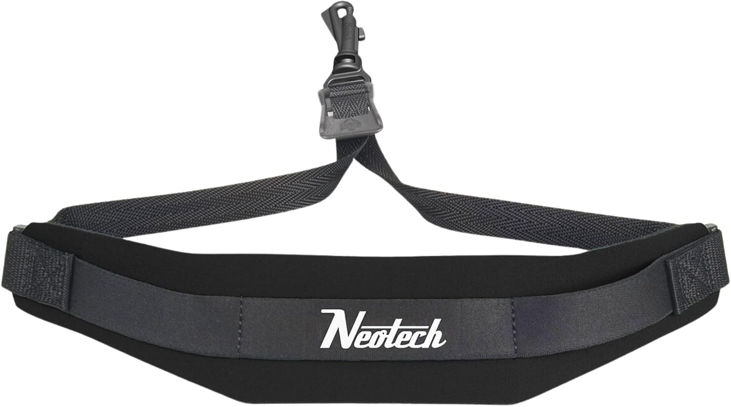 Neotech Saxophone Swivel Hook Neck Strap Soft Sax Padded for Alto Tenor Baritone Soprano – (Regular, Navy) - Made in USA