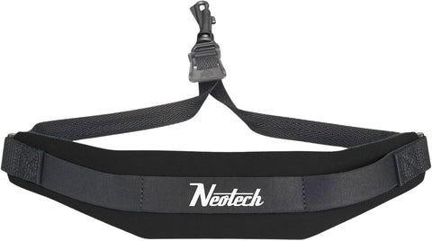 Neotech Saxophone Swivel Hook Neck Strap Soft Sax Padded for Alto Tenor Baritone Soprano – (Regular, Navy) - Made in USA