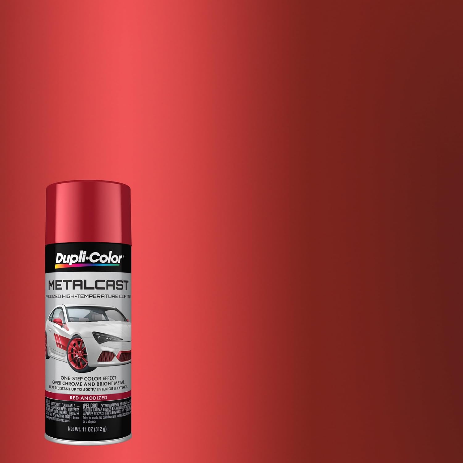 Dupli-Color Metalcast Anodized Coating, Red, 11 oz