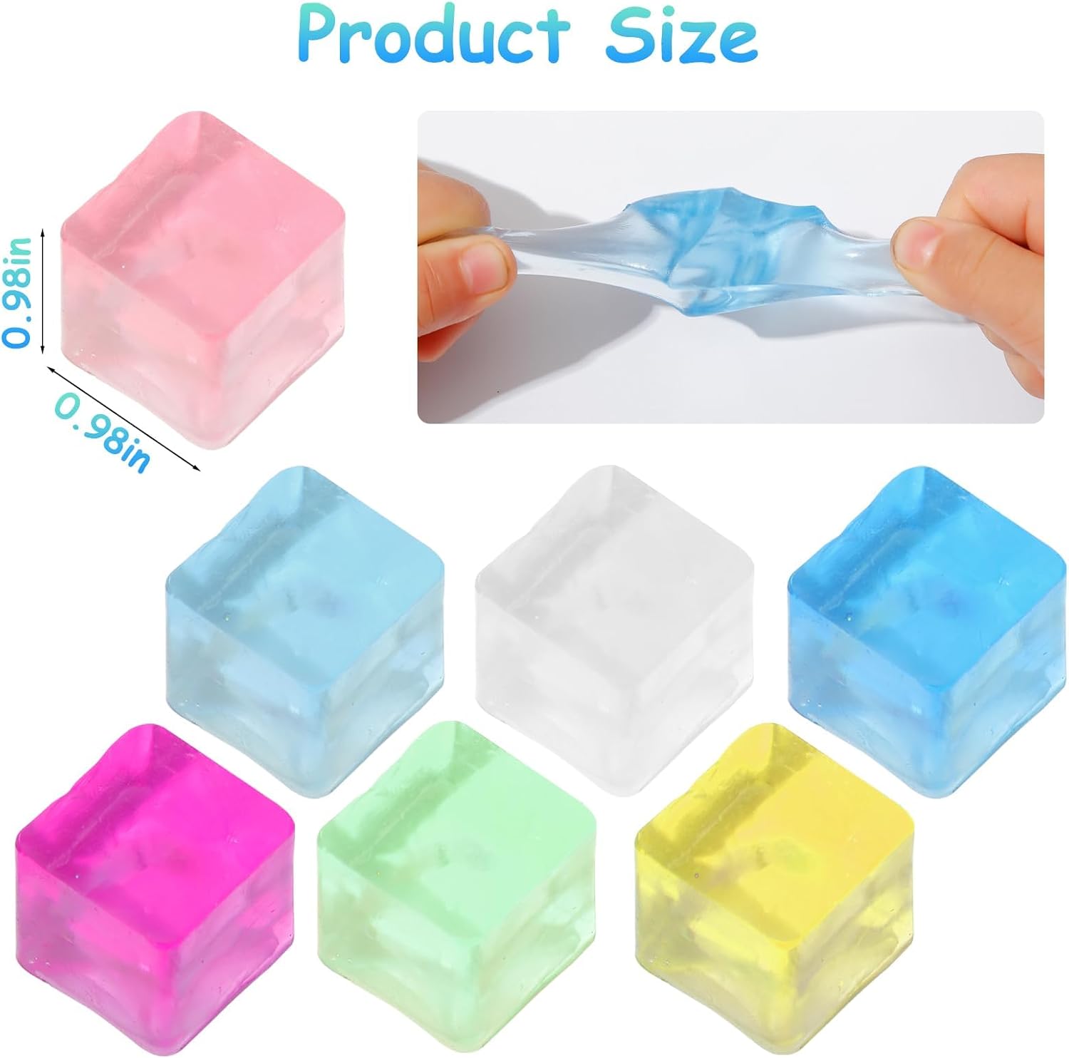 Sensory Toys 24 Pcs Squishy Fidget Stress for Adults Kids Anxiety Stress Relief Hand Therapy Sensory Squishy Ball Classroom Prize Box Toys