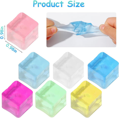 Sensory Toys 24 Pcs Squishy Fidget Stress for Adults Kids Anxiety Stress Relief Hand Therapy Sensory Squishy Ball Classroom Prize Box Toys