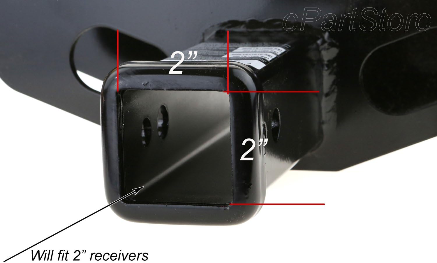 USA American Flag Metal Hitch Cover (Fits 2" Receivers, Black & Chrome with Thin Blue line)