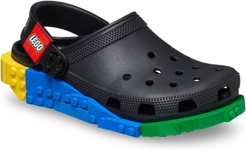 Crocs Unisex-Adult Classic LEGO System Clogs, LEGO Shoes for Women and Men