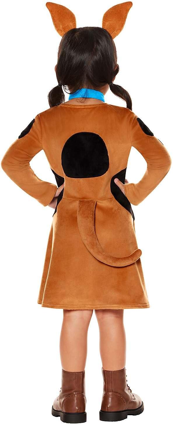 Spirit Halloween Toddler Scooby-Doo Dress Costume | Officially Licensed | Brown Dog Outfit for Boys and Girls