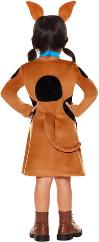 Spirit Halloween Toddler Scooby-Doo Dress Costume | Officially Licensed | Brown Dog Outfit for Boys and Girls