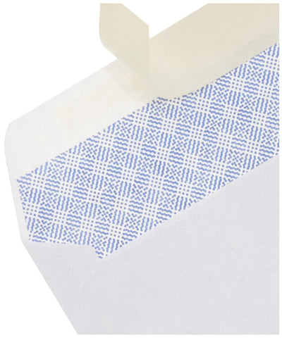 Amazon Basics #10 Security-Tinted Self-Seal Business Envelopes with Left Window, Peel & Seal Closure - 500-Pack, White