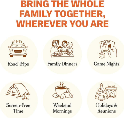 TALES 150 Conversation Cards, Family Edition, Create Meaningful Connections