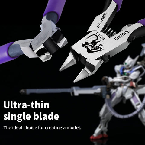 RUITOOL Model Nippers for Beginners, 4.7" Single Blade Nipper for Gunpla