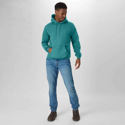 Hanes Men's Hoodie - EcoSmart Fleece Hooded Sweatshirt for Men & Women - Midweight Fleece - Big & Tall Available