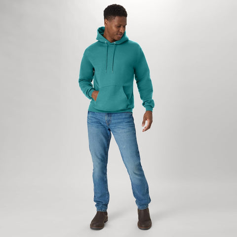 Hanes Men's Hoodie - EcoSmart Fleece Hooded Sweatshirt for Men & Women - Midweight Fleece - Big & Tall Available