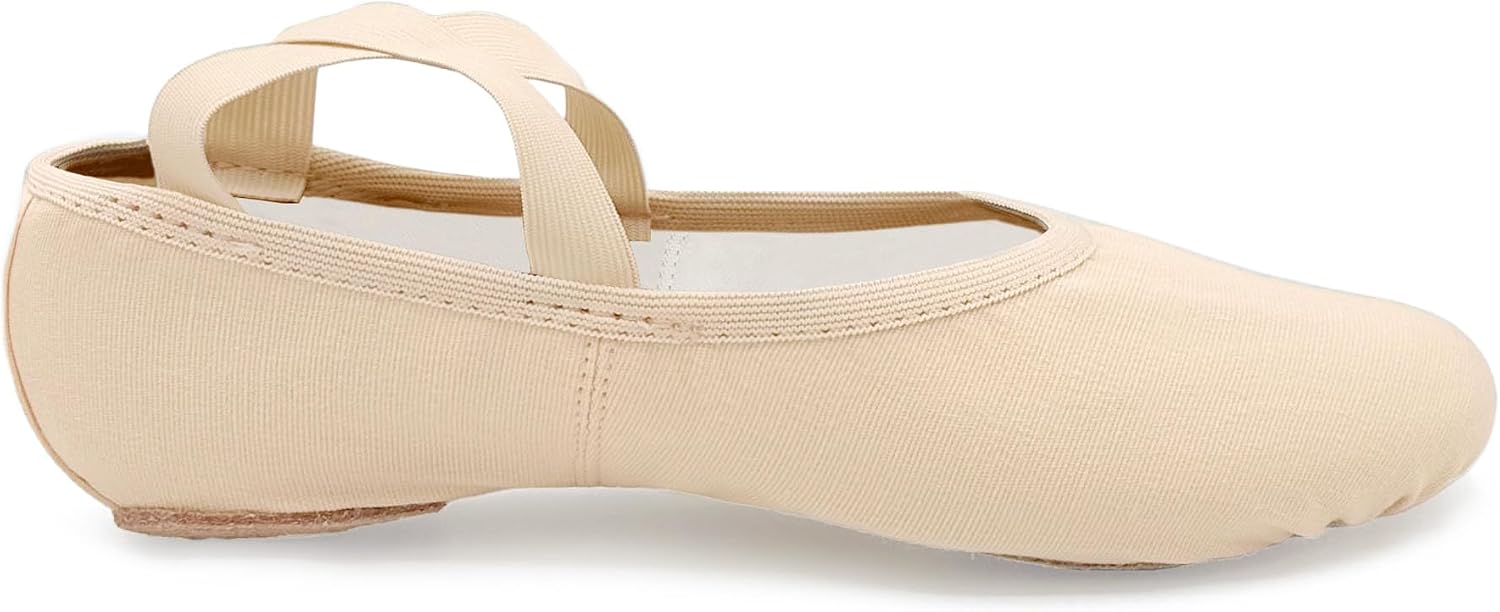 So Danca - SD16 Bliss, Stretch Canvas Split Sole Ballet Shoes for Adults, Women, High Performance