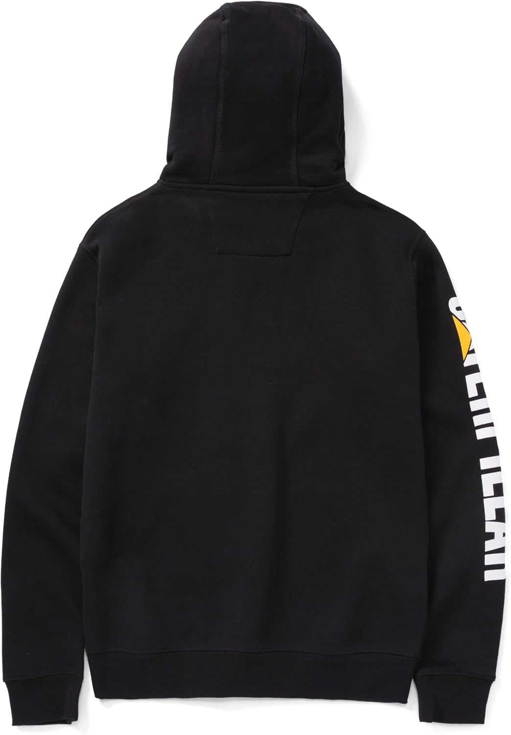 Caterpillar mens Full Zip Hoodies With Front Pouch Pockets, Iconic Workwear Logo, and S3 Cord Management