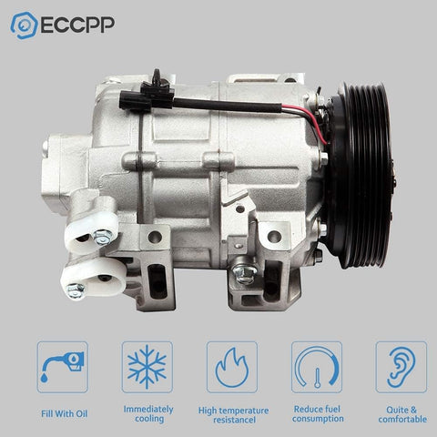 ECCPP AC Compressor Fit for Nissan Sentra Altima 2.5L 2007-2012