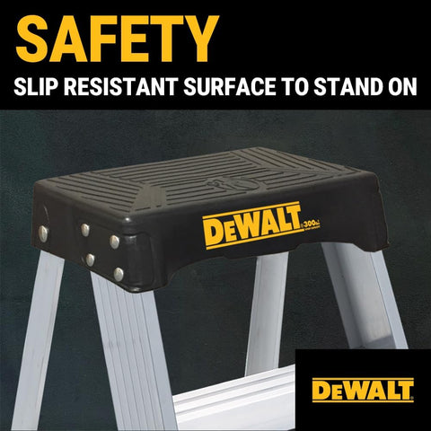 DeWalt Type IA 300lb Rated AL Stepladder 2' DXL2010-02