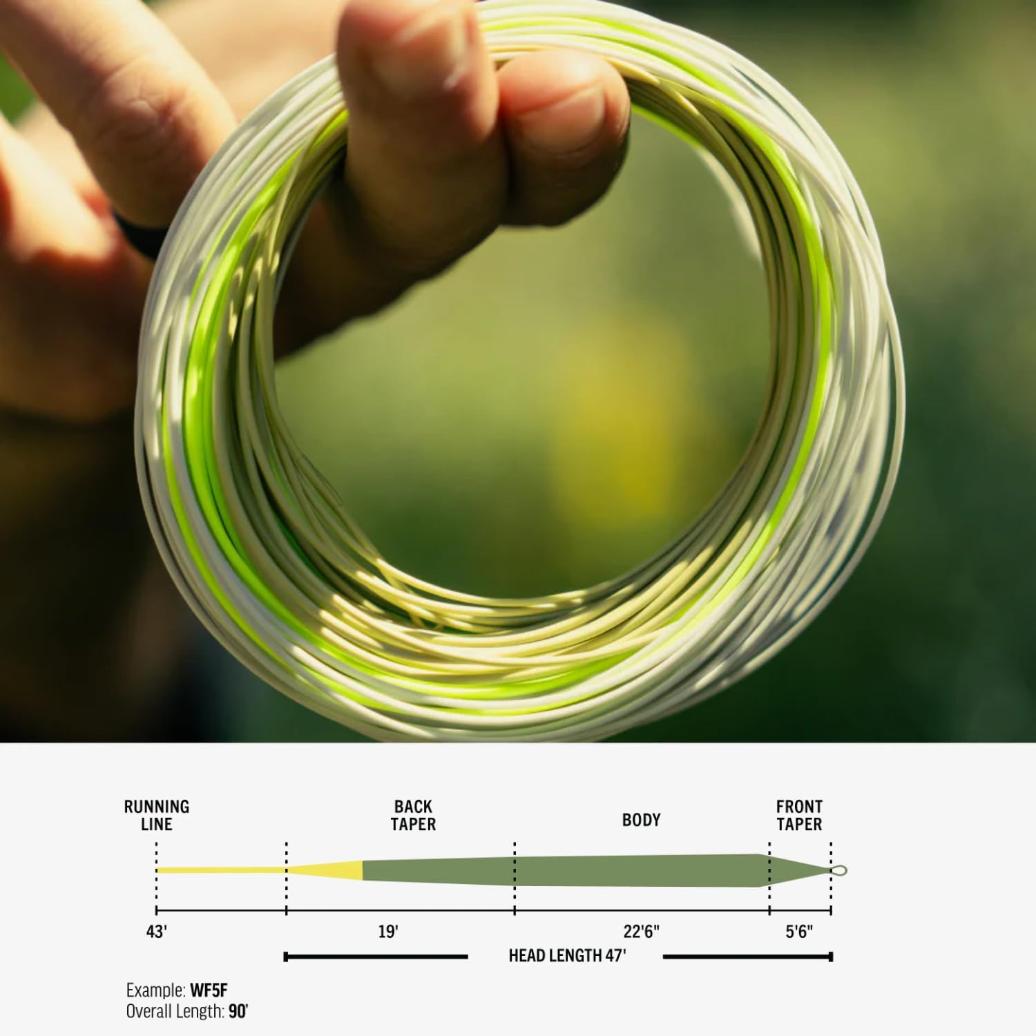 RIO PRODUCTS Premier Gold Fly Line, Easy to Cast Flies from Size 2 to 22, Ultimate All-Around Fly Line with Ultra-Slick Performance
