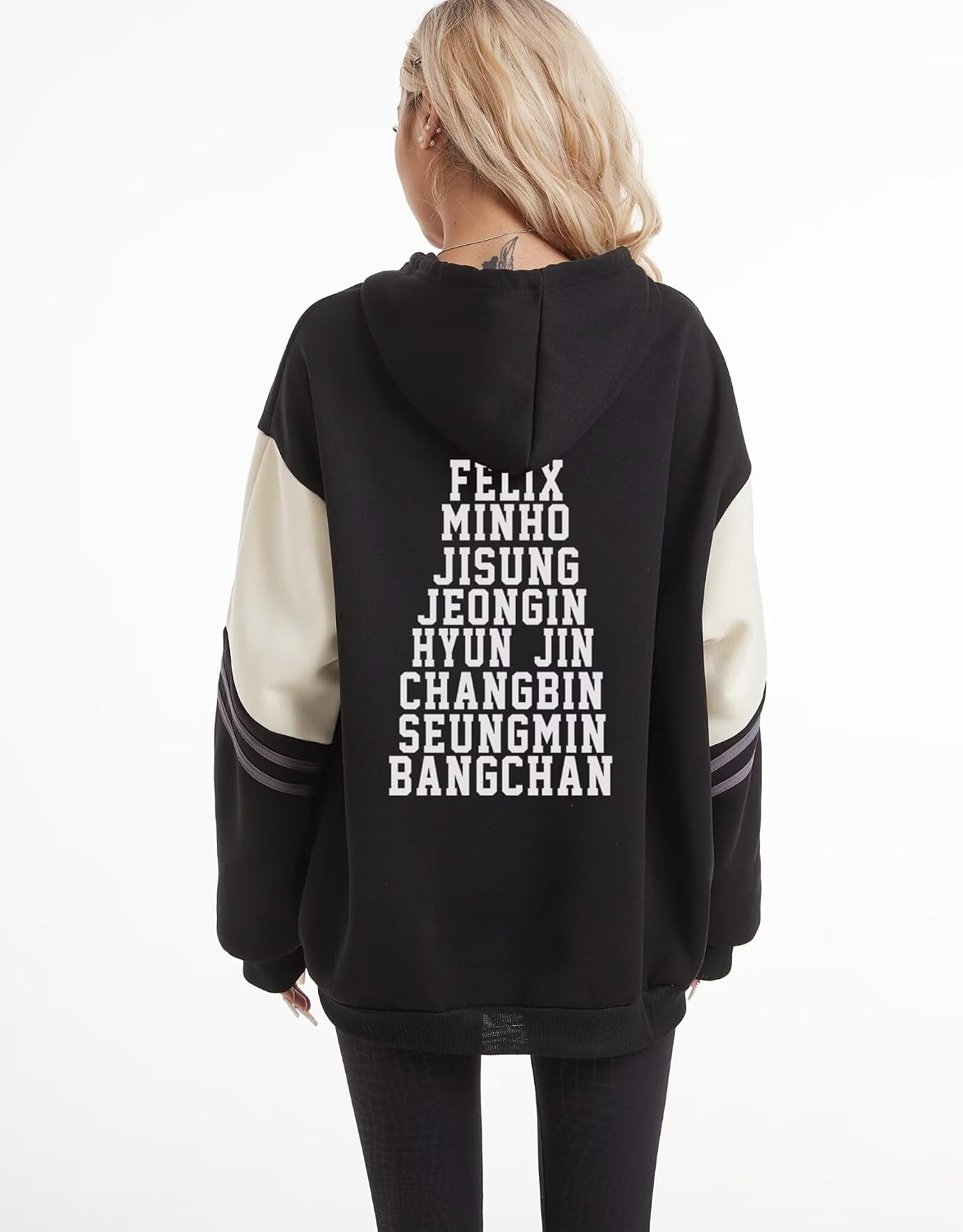 JUNG KOOK SKZ Hoodie Felix Hyunjin Bangchan New Album Star Concert Sweater Support Sweatshirt Shirt Skz Merch for Women