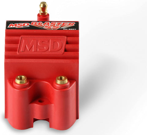 MSD 8207 Ignition Coil Blaster SS Series, 6-Series Ignitions, Red, Individual