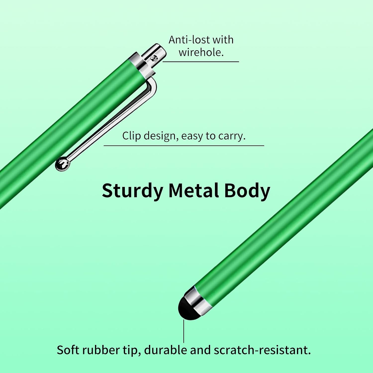 20 Pack Stylus Pen,Stylus Pen for Touchscreen,Universal Stylus
