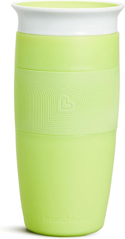 Munchkin Sippy Cup for Toddlers, Miracle 360 Cup, 14 Ounce, Green