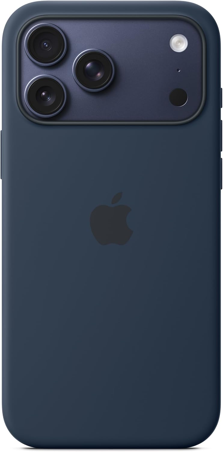 Apple iPhone 17 Pro Max Silicone Case with MagSafe and Camera Control: Lightweight Phone Case, Wireless Charging Compatible, Smooth Matte Finish; Midnight
