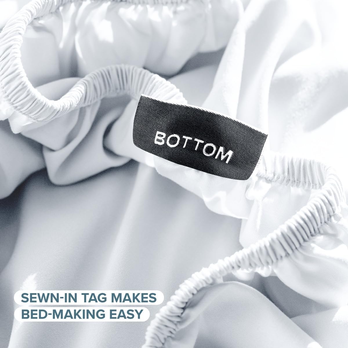 Bare Home Twin XL Sheet Set - 1800 Ultra-Soft (Twin XL, White)