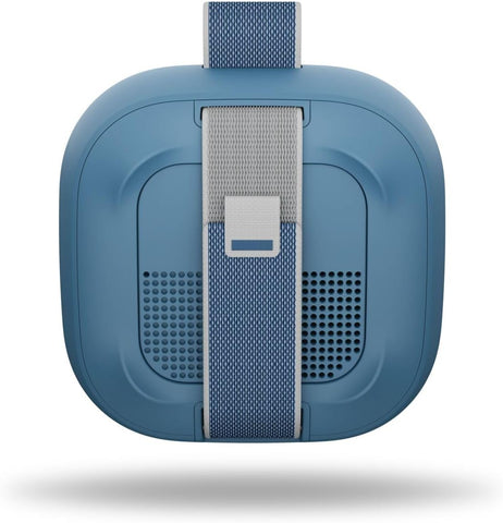 Bose SoundLink Micro Portable Bluetooth Speaker (2nd Gen), Wireless Outdoor Speaker, Up to 12 Hours Battery Life, Waterproof and Dustproof, Blue Dusk