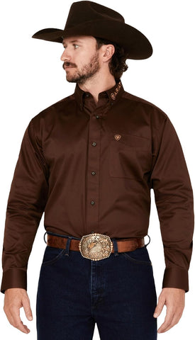 Ariat Men's Team Logo Twill Fitted Shirt