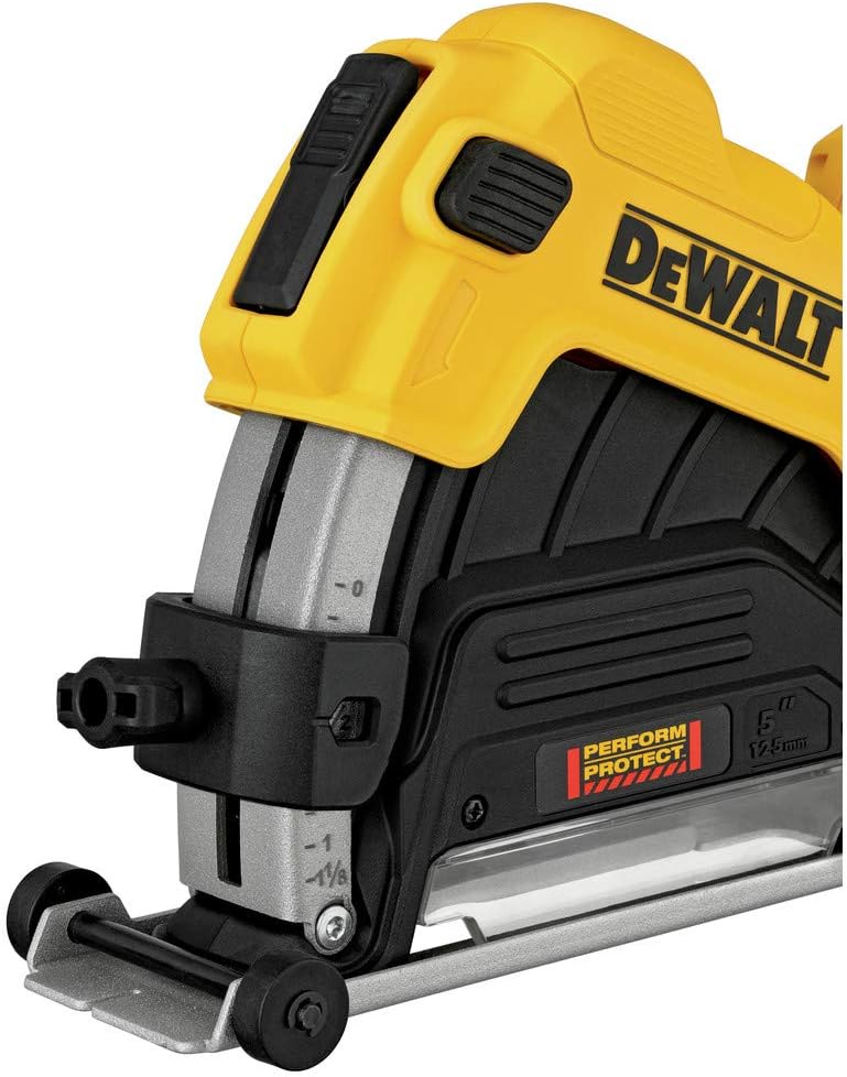 DEWALT Cutting Grinder Dust Shroud, 4-1/2-Inch to 5-Inch, 115mm / 125mm (DWE46125)