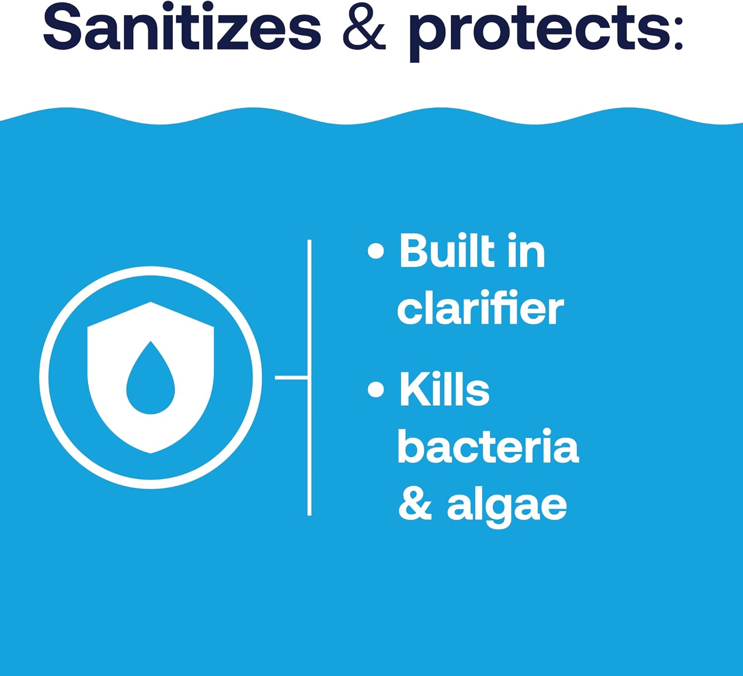 HTH 42061 Pool Care 3 Chlorine Tabs, Individually Wrapped Tablets - Concentrated Chlorinator for Routine Use, Controls Bacteria & Algae, Good for All Pool Surfaces, 30 lb