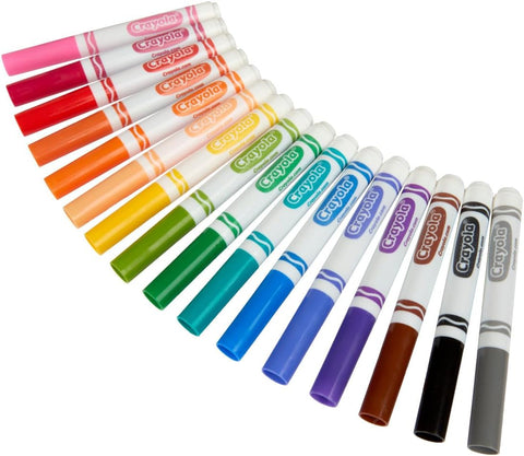 Crayola Broad Line Markers Classpack (256 Ct), Bulk Classroom Must Haves