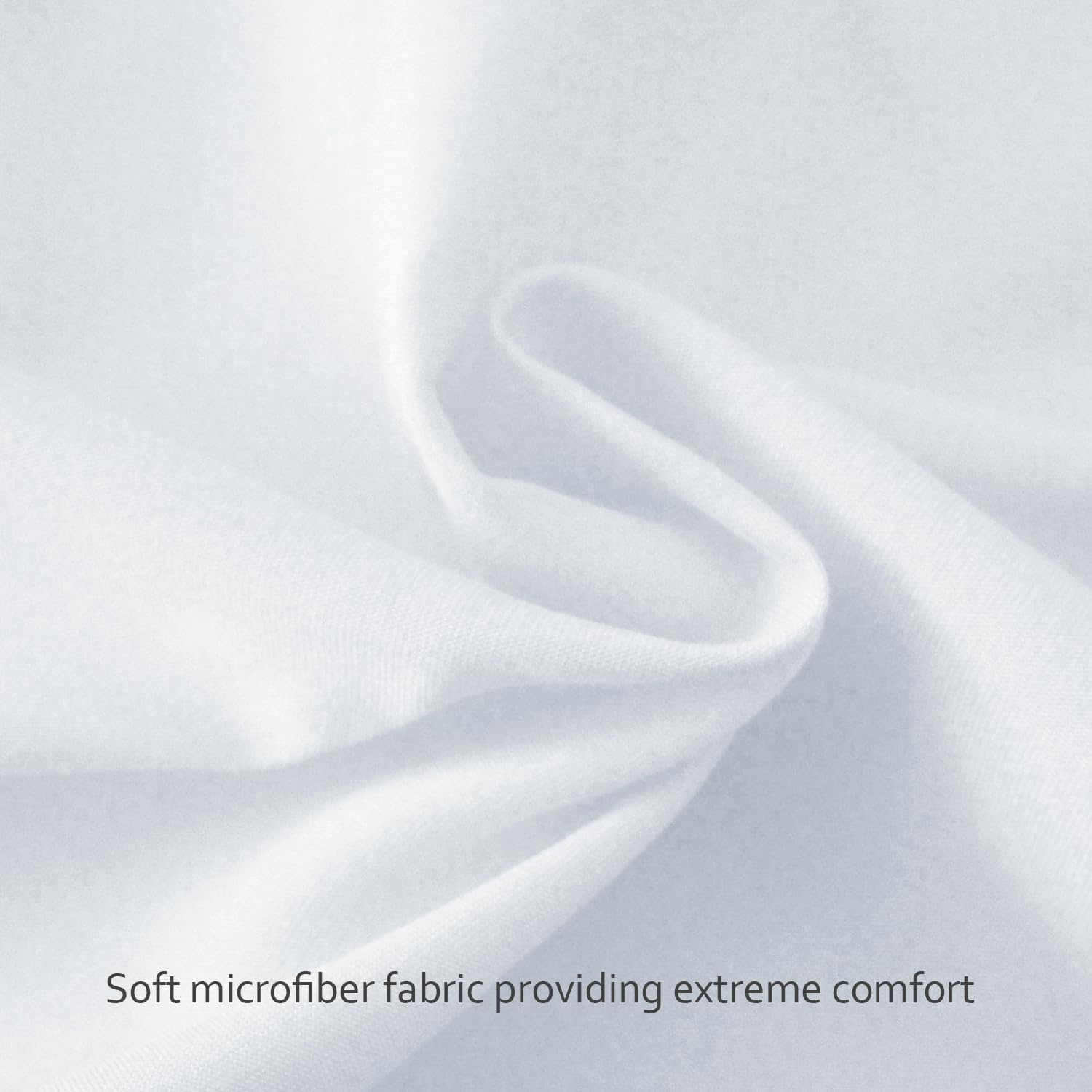 4-Pack Fitted Crib Sheets for Boys and Girls - Breathable, Soft Microfiber Baby Sheets in Grey and White