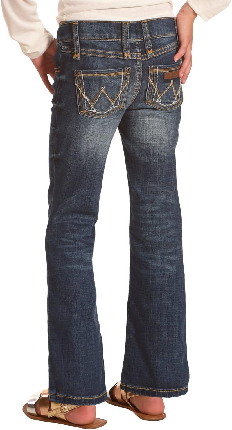 Wrangler Girls' Stretch Boot Cut Jean
