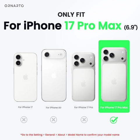 ORNARTO for iPhone 17 Pro Max Case, Liquid Silicone, Buttercream Yellow