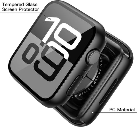 Misxi Case with Screen Protector for 46mm Apple Watch Series 11/10