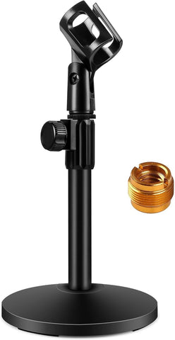 InnoGear Desktop Microphone Stand Holder Mic Stand Desk Mount for Fifine