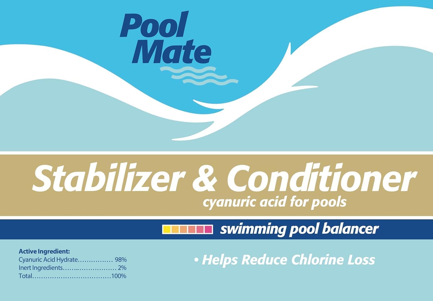 Pool Mate 16-Pounds Premium Pool Stabilizer and Conditioner