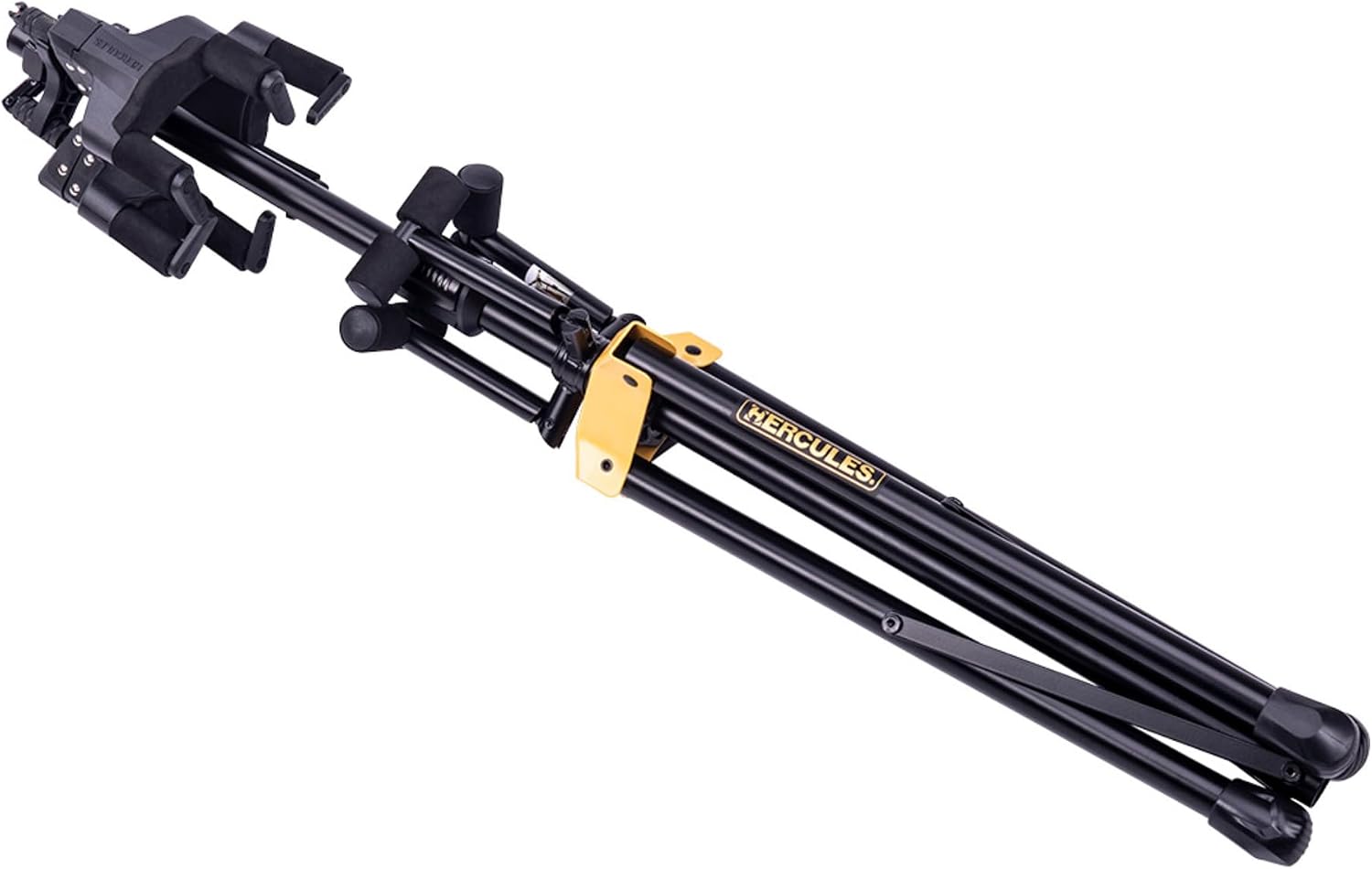 Hercules Stands GS432B Plus Tri Guitar Stand with Auto Grip System and Foldable