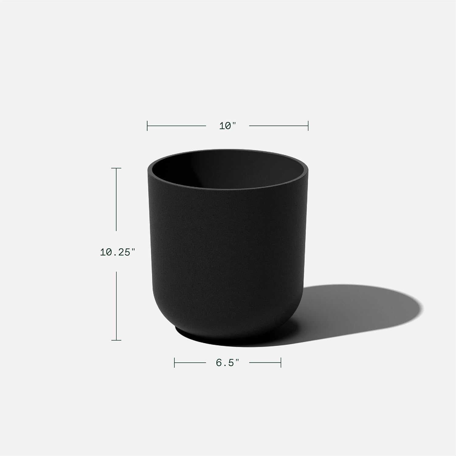 Veradek Mason Series Lima Planter - Large Round Outdoor Planter